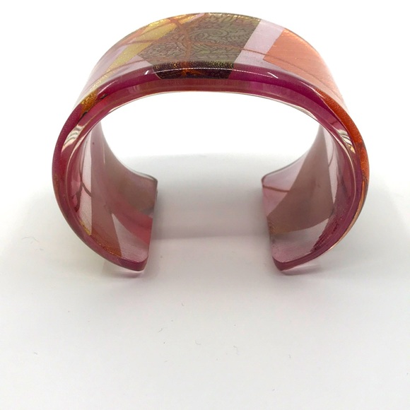 Copper Resin Cuff - Picture 5 of 8